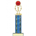 Trophies - #Basketball Vertical Star Riser D Style Trophy